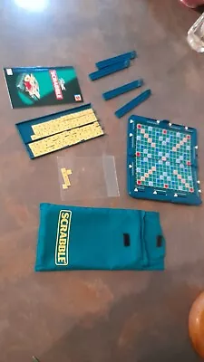 Buy Pocket Or Travel Scrabble Game By Mattel,Hard Case,instructions  • 10£