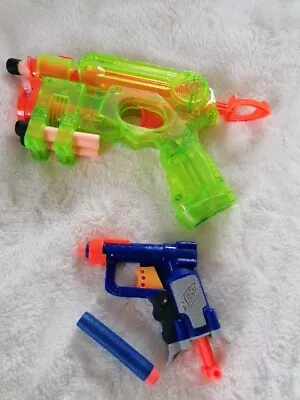 Buy 💞 Rare NERF Gun- Nite Finder Ex 3 Sonic Green Laser Clear (Toys R Us Exclusive) • 5£