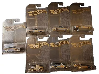 Buy Hot Wheels Cars -  Limited 51st Anniversary Black And Gold Complete Set + Chase • 15£