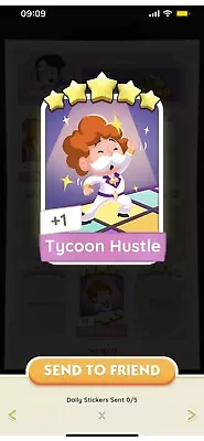 Buy Monopoly Go - Tycoon Hustle Sticker / Card - FAST DELIVERY✅✅✅ • 9£