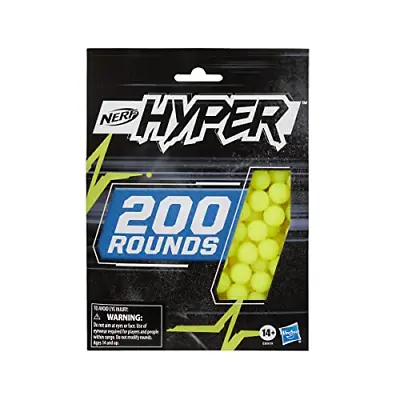 Buy NERF Hyper 200-Round Refill Includes 200 Hyper Rounds, For Use Hyper Blasters, S • 28£