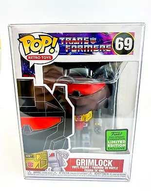 Buy Transformers – Grimlock ECCC 2021 Limited Editon Funko Pop 69 With Protector • 39.99£