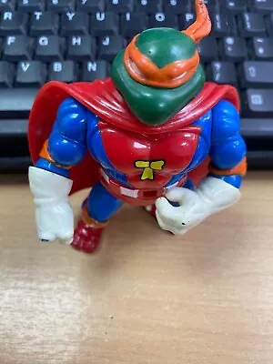 Buy Rare Playmates Teenage Mutant Ninja Turtles Super Mike 1993 Figure - (1505) • 10£