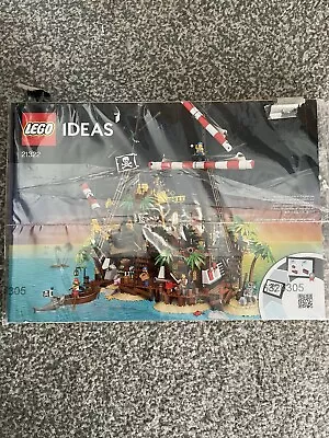 Buy Lego Pirates Barracuda Bay 21322 Instructions Manual Only - New • 5.99£