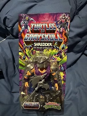 Buy Shredder Masters The Universe Origins Turtles Of Grayskull Cross Over • 25£