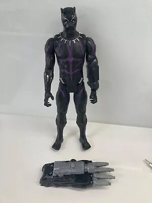 Buy Black Panther & Talking FX Claw Marvel Avengers 12 Inch Hasbro Figure 2019 • 3.99£