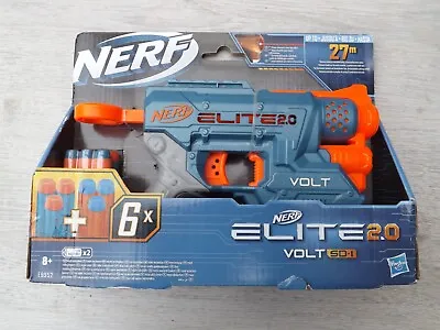 Buy NERF GUN ELITE 2.0 VOLT SD-1 Dart Blaster 6 Darts Included Light Beam New • 4.99£