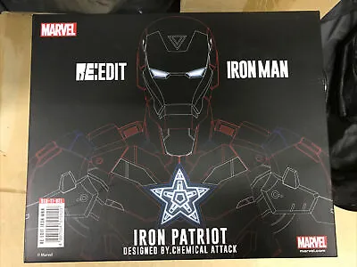 Buy Sentinel RE:EDIT MARVEL IRON MAN #03 Iron Patriot Not Hot Toys 1/10 Figure • 169.95£