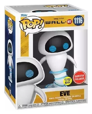 Buy Funko Disney Pixar: WALL-E / Eve / POP! Vinyl • 23.42£