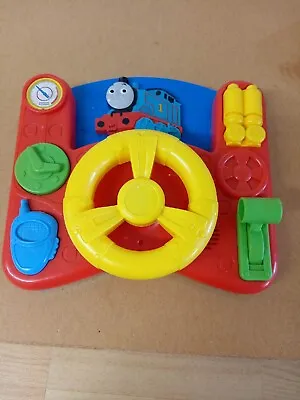 Buy Thomas & Friends Busy Conductor Steering Wheel Driver Interactive Toy Highchair • 10£