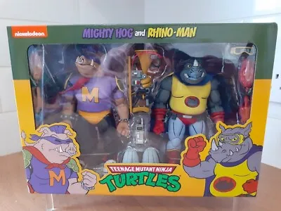Buy NECA / Teenage Mutant Ninja Turtles / Cartoon / Mighty Hog & Rhino Man • 89.99£