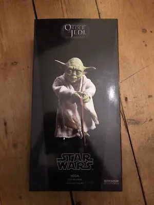 Buy Sideshow Star Wars 0rder Of The Jedi Yoda Jedi Mentor  AFSSC1067 • 250£