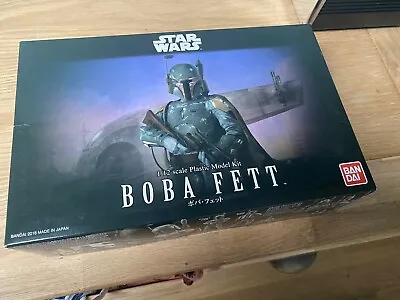 Buy Bandai Boba Fett Bounty Hunter 1/12 Scale Plastic Model Kit Figure Star Wars ESB • 4.20£