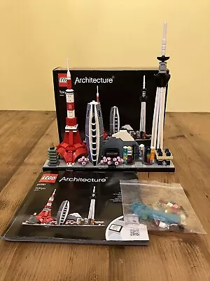 Buy LEGO ARCHITECTURE Tokyo 21051 100% Complete With Box, Instructions, Spare Parts • 58.95£