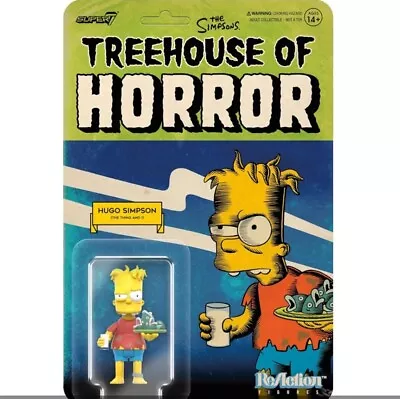 Buy Super7 The Simpsons Reaction Figures Wave 04 Tree House Of Horror • 19.99£