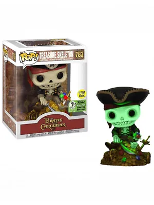 Buy Funko Pop Treasure Skeleton Pirates Of The Caribbean Glows Limited Edition 783Fu • 31.51£
