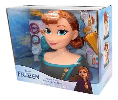 Buy Disney Frozen 2 - Deluxe Anna Styling Head - (77-32800) - New & Original Packaging • 69.62£