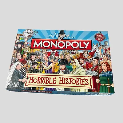 Buy Monopoly Horrible Histories Edition Board Game Hasbro Classic Family 8+ (ONU) • 39.95£