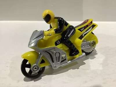Buy Hot Wheels Motor Bike Yellow 15 - Guinlandel (D5) • 2.99£