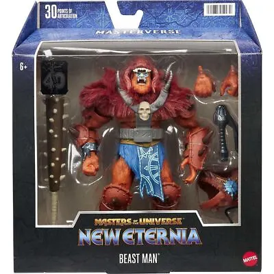 Buy Mattel Masters Of The Universe New Eternia Oversized Beast Man Figure • 19.99£