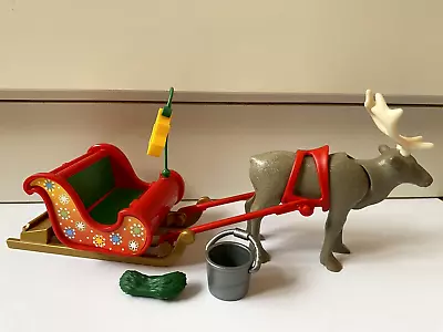 Buy Playmobil 9264 Advent Calendar Santa's Workshop Reindeer + Sleigh & Accessories • 9.75£