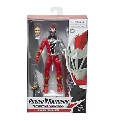 Buy Power Rangers Lightning Collection Wave 12 - Dino Fury Red Ranger • 23.99£