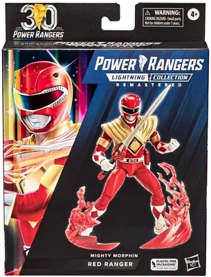 Buy Power Rangers Lightning Collection Remastered MMPR - Red Ranger Action Figure • 41.99£