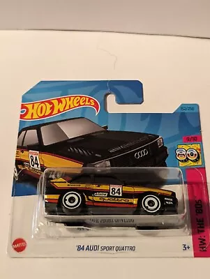 Buy Hot Wheels New Sealed 1984 Audi Sport Quattro On Short Card In Very Good... • 1.99£