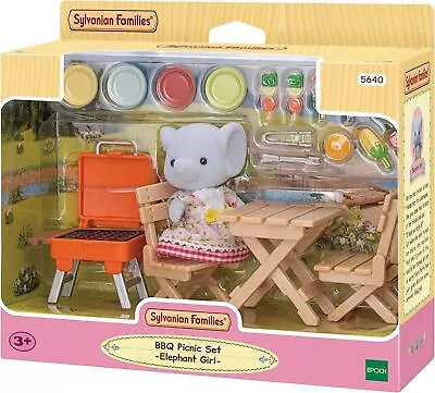 Buy Sylvanian Families - BBQ Picnic Set Elephant Girl /Toys • 22.79£