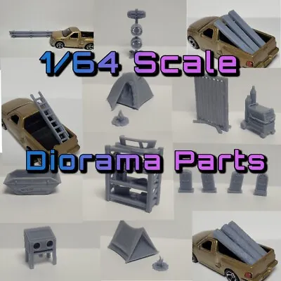 Buy Custom 1/64 Scale Diorama Parts Hot Wheels Matchbox • 7.99£
