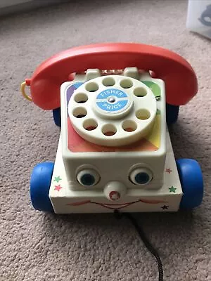 Buy Fisher Price Pull Along Chatter Telephone Toy Mattel 2009 • 4.50£