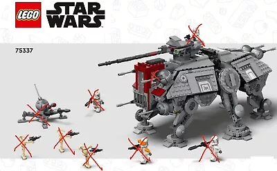 Buy Lego Star Wars  75337 AT-TE Walker *Please Read • 44.99£