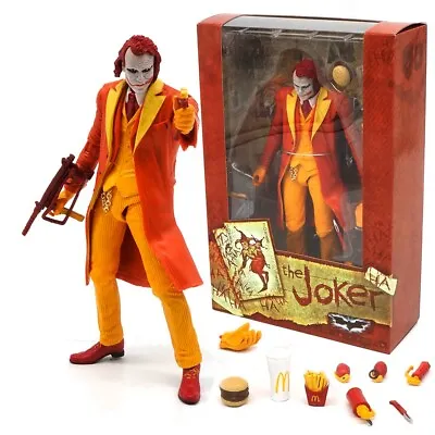 Buy NECA DC Comics Orange McDonald's Joker Dark Knight 7'' Action Figure In Box Toy • 18.95£