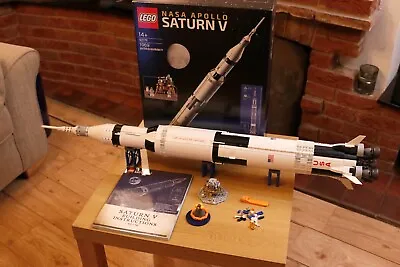 Buy Lego NASA Apollo Saturn V 92176 With Box Complete • 155£