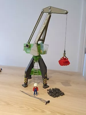 Buy Playmobil 4470 Harbour Crane - With Rubble - Used Condition  • 39.99£