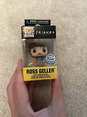 Buy Ross Geller (80's) - Friends Funko POCKET POP KEYCHAIN - Special Edition - New • 20.86£