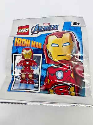 Buy LEGO Minifigure Super Heroes Avengers Iron Man Foil Pack #1 - SEALED NEW 242002 • 3.99£