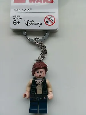 Buy Lego Star Wars Han Solo Minifigure Keyring Keychain 853769 • 9.99£