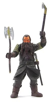 Buy The Lord Of The Rings The Two Towers Action Figure Original Gimli Toybiz 2002 • 61.65£
