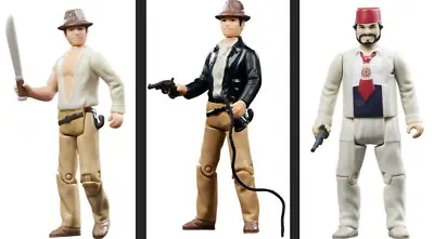 Buy Indiana Jones Retro Collection Actionfigures 10 Cm By Kenner, Set Of 3. (a) • 36£
