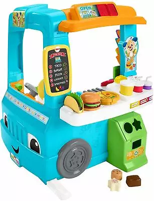 Buy Fisher-Price DYM74 Laugh And Learn Serving Up Fun Food Truck Activity Toy • 169.98£