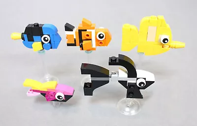 Buy NEW LEGO 31122 CREATOR 3-in-1 Fish Tank / Aquarium - 5x Fishes Only • 14.59£