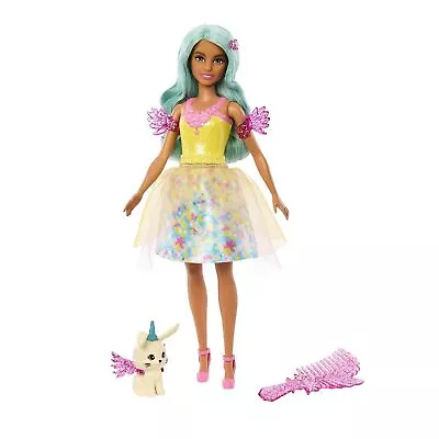 Buy Barbie - Touch Of Magic Fairytale Doll Teresa With Bunny (Hlc36) Toy NEW • 28.50£