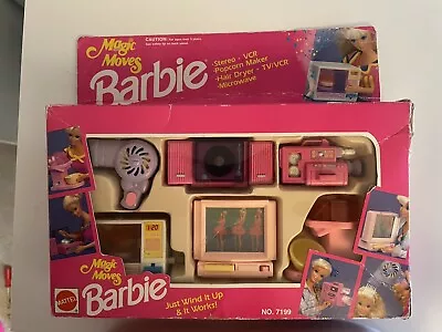 Buy Barbie Magic Moves Set 1992 RARE Vintage • 40£