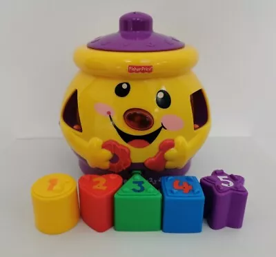 Buy Fisher Price Laugh & Learn Cookie Jar Shape Sorter Musical Interactive Baby Toy • 9.99£