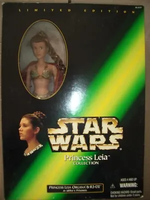 Buy Star Wars Rare Usa Fao Schwarz Exclusive 12  Princess Leia Slave Outfit & R2-d2. • 4.20£