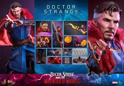 Buy In Stock Hot Toys MMS645 Doctor Strange In The Multiverse Of Madness 1/6 Figure • 342£