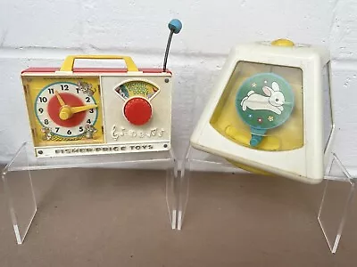Buy Vintage 1970's Fisher Price Hickory Dickory Dock & Spin Learn Activity Centre • 24.99£