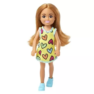 Buy Barbie - Chelsea Core Doll With Heart-Print Dress /Toys • 12.30£