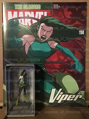 Buy Classic Marvel Figurine Collection - Issue 114 Viper - New • 20.75£